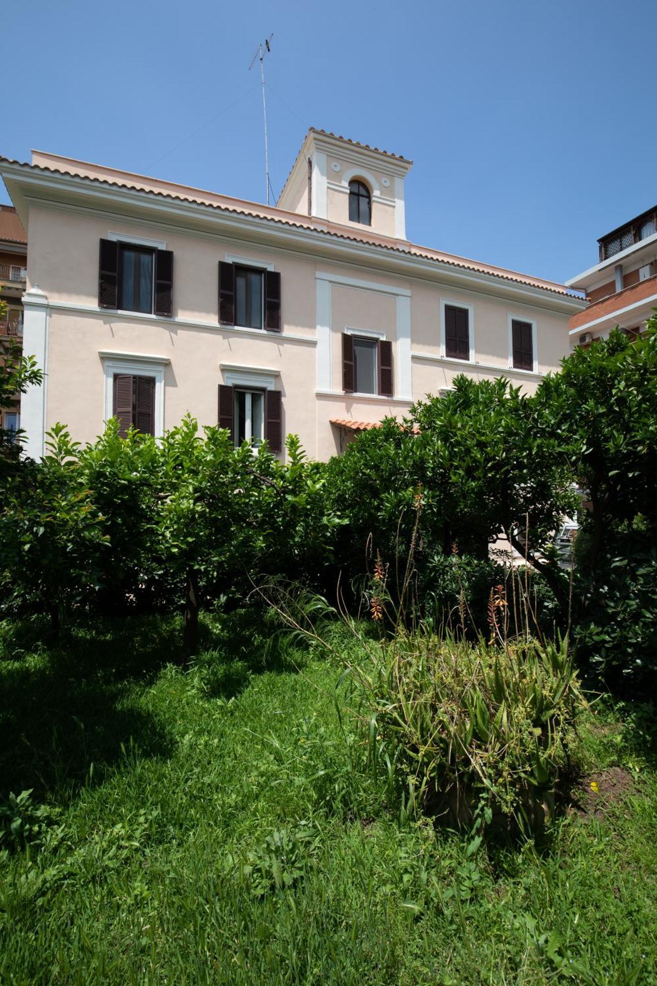 Domus Cordara - Splendido Appartamento Nel Verde ローマ エクステリア 写真